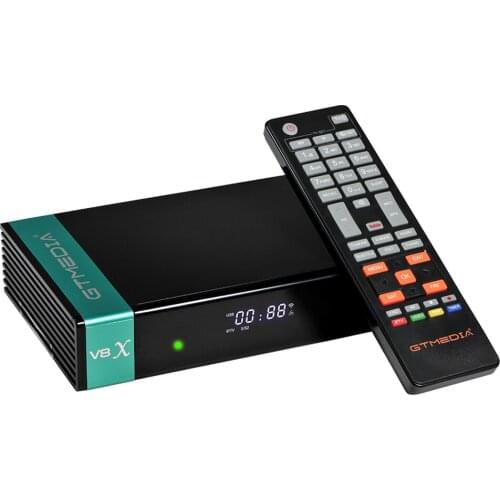 V8X HD Satellite Receiver FTA DVB-S2/S2X Decoder 2.4G Wifi H.265 UK