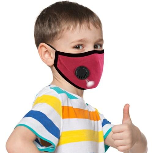 Unisex Kids 5pcs Face Maskswashable And Reusable With 20pcs Filter Pads Dustproof Fashion Cloth Fabric маски для лица защитные