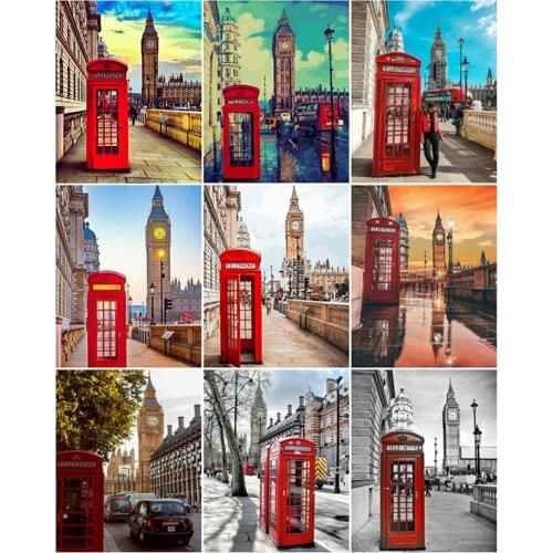 YI BRIGHT 5D Diy Diamond Painting Cross Stitch Kit Diamond Mosaic Embroidery " Landscape " Painting Square/Round Drill Gift