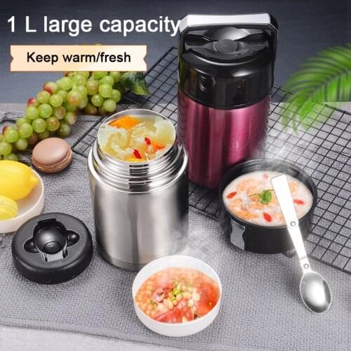 Big Capacity 304 Stainless Steel Insulation Lunch Box Adult Student Portable Outdoor Bento Box Leak-Proof Food Container Kitchen