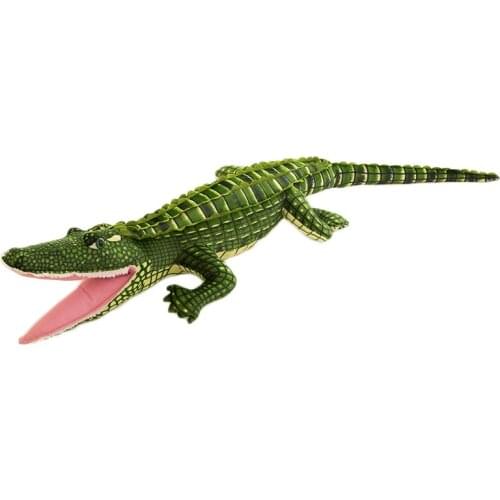 Large Simulation Crocodile Doll Toy Children Adult Pillow Personality Creative Animal Cartoon Holiday Gift Funny Plush Toy 100Cm
