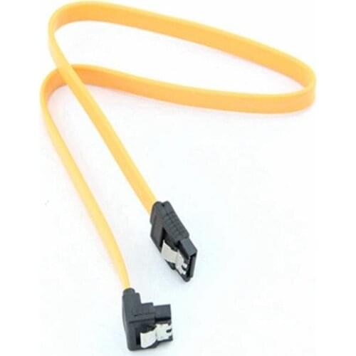 CARPRIE New 45CM SATA 3.0 III SATA3 6Gb / s SSD Hard Drive Data Direct / Right Angle Cable Hot 18Mar22