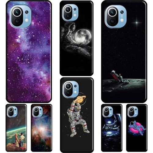 Outer Space For POCO X3 Pro F2 F3 M3 Case For Xiaomi Mi 11 Pro 10T 9T Mi 9 A3 Note 10 Lite Back Cover