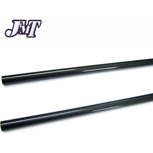JMT 2PCS 3K Carbon Fiber Tube Boom 16MM*14MM*185MM For Multicopter Landing Skid F450