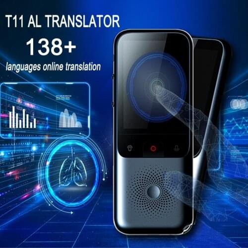 Portable Smart Voice Translator Upgrade Version for Learning Travel Business Meeting 3 in 1 voice Text Photo Language translator