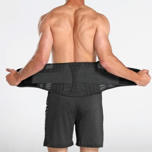 Adjustable Back Waist Support Belt Orthopedic Corset Lumbar Brace Band Pain Relief Men Women Spine Waist Trainer Health Care