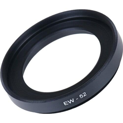 W52 Lens Hood for canon- EOS R RP R5 R6 with RF 35mm f/1.8 Macro IS STM Lens Replaces Canon- EW-52 Cameras Accessories