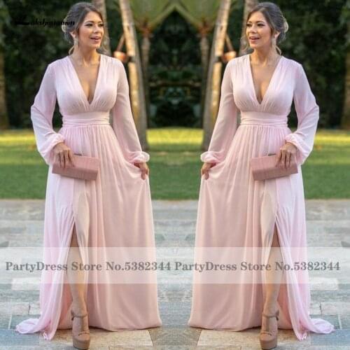 Lakshmigown African Women Wedding Party Dress Plus Size Evening Gowns Long Sleeve Mother Of The Bride Dresses 2020 Robe Mariage