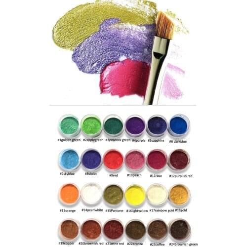 54Colors Nail Polish pearl pigment Cosmetic Mica Pearl Pigment Nail Powder Pearlescent pigment,pearl luster pigment,Mica Powder