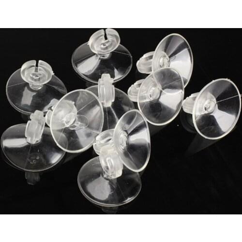 10Pcs/set Aquarium Sucker Suction Cup Holder for Fish Tank 4/ 6mm Air Pump Airline Tube Transparent Aquarium Air Pump