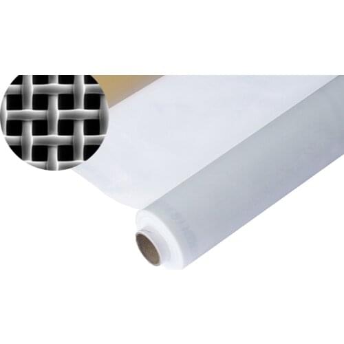 165T 420Mesh 27UM White 1Meter Polyester screen printing mesh T-shirt printing mesh