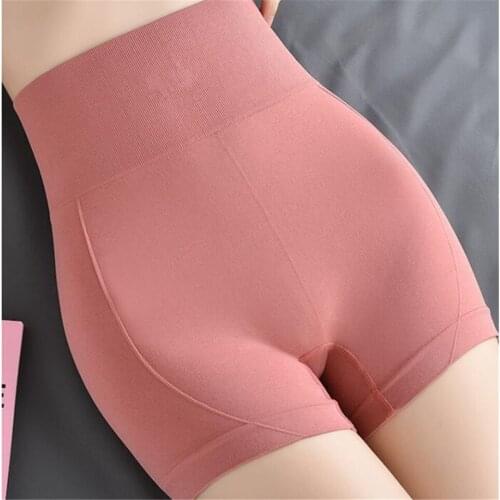 Pink Shapewear For Women High Waist Abdomen Pants Body Sculpting Girdle Hips Breathable Quick-drying Running Fitness Pants