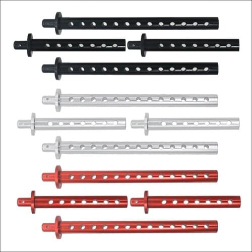 4 pcs/set machined alloy front/rear body post for Redcat Gen8 crawler upgraded parts