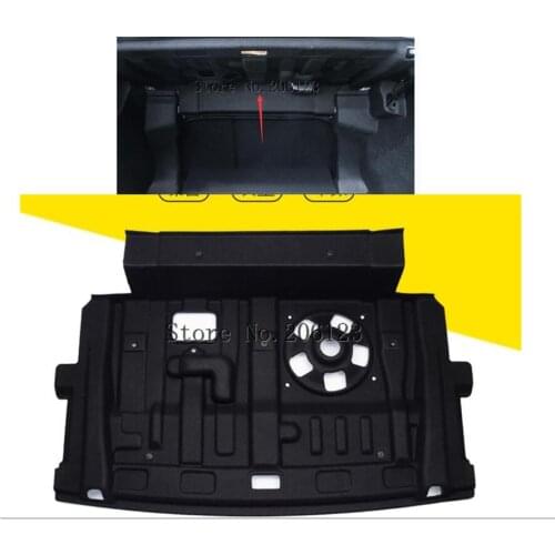 Car Rear Trunk Soundproof Cotton Mat Sound Proof Deadening Protective Mat for Toyota Camry 2018 2019 Car Accessories