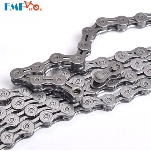 MTB Mountain Bike Chain 9S/10S/11S Speed Hollow Road Bicycle Chains 116 Link Silver Colorful Top Quality