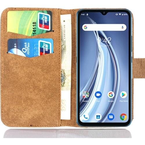 6 Colors UMIDIGI A9 Case 6.53" Leather Fashion Luxury Multi-Function UMIDIGI A9 Case Phone Cover Card Slots