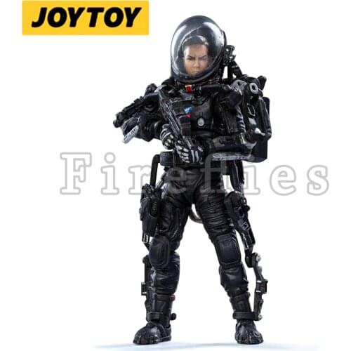 1/18 JOYTOY 3.75inch Action Figure The Wandering Earth China Rescue Team Scout Anime Collection Model Toy For Gift Free Shipping