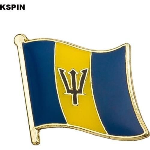 Barbados flag pin lapel pin badge 10pcs a lot Brooch Icons KS-0022