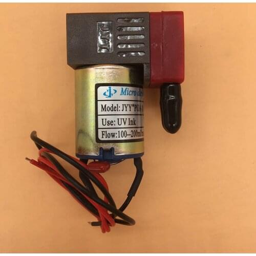 Original JYY PUA-10 Small UV Ink Pump micro diaphragm pump for liquid air DC 24V 3W 100~200ml/min for Flora Infiniiti printer