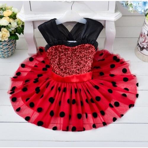 Kids dress Minnie Mesh Birthday Dress Baby Girl Summer Clothes Princess Ballet Tutu Dress Kids Party Costume Vestidos