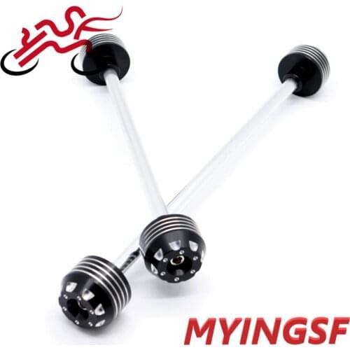 Rear Front Axle Fork Crash Sliders For BMW S1000RR 2015-2018, S1000R 2014-2018 Motorcycle Wheel Protector Falling Protection