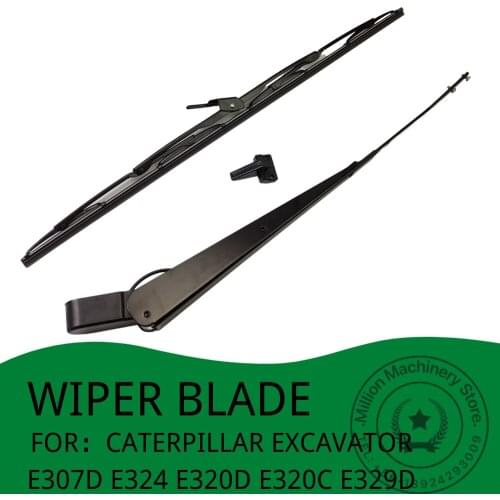 Wiper Blade for CATERPILLAR Excavator CAT E307D E324 320D 320C 329D Excavator Accessories