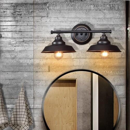 Modern vintage glass wall sconces bedroom light wood corridor wall lamp living room bedroom bedside wall lamp