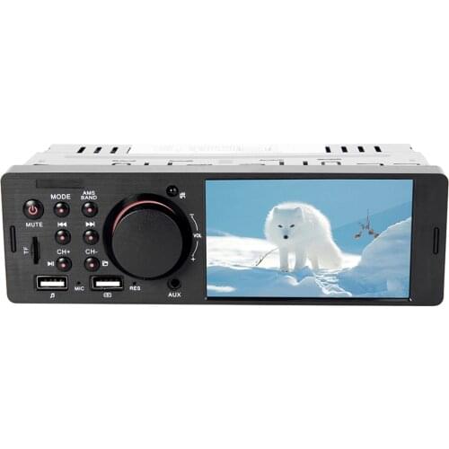 Universal 12V 4.1inch TFT screen Dual USB Car Audio Video Player 87.5-108Mhz FM radio Car Remote Control Bluetooth MP5 Player