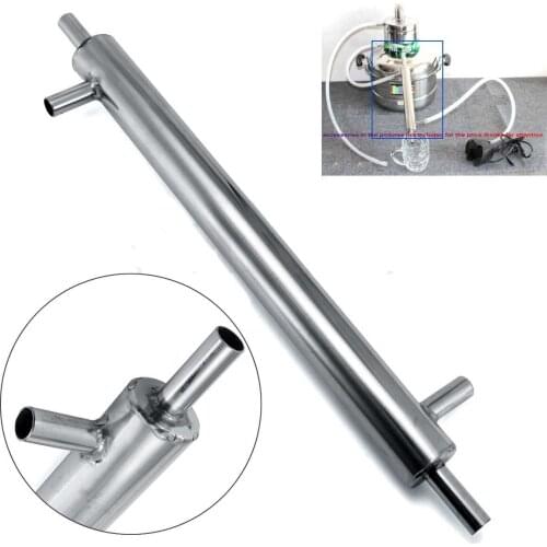 1pc Stainless Steel External Cooling Pipe Tube Distiller Condenser for Brewery 16