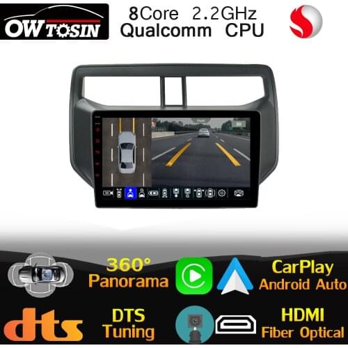 Qualcomm 8Core Android Car Media For Toyota Rush Daihatsu Terios 2017-2020 360 Panoramic GPS Radio HDMI Stereo HIFI WiFi 4G LTE