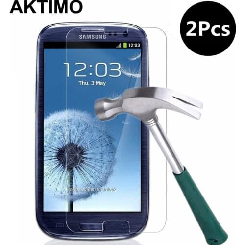 2Pcs/Lot 9H Premium Tempered Glass For Samsung Galaxy S3 Neo i9301 SIII I9300 Duos i9300i Screen Protective Protector Film