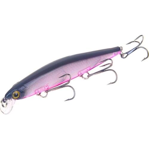 1PCS 11cm 13g Minnow Fishing Lure Laser Hard Artificial Bait 3D Eyes Slow Sinking Crankbait Wobblers Japan Fish Pesca Tackle