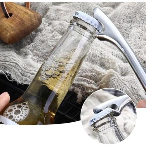 1PCS Bottle Opener Creative Metal Portable Thickening Stainless Steel Beer Cap Opener Beer Tool Kitchen Bar Tools Accessories