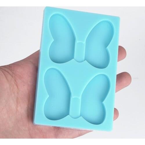 1 Piece Butterfly Straw Topper Silicone Mold Blue Slicone Mold Resin Mold 10339750