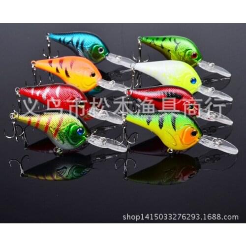 160pcs/lot 0.4OZ 11.2g classic lures freshwater bass fishing lures 3.7" 9.5cm bionic bait lures hard plastic Fishing Bait dw-129