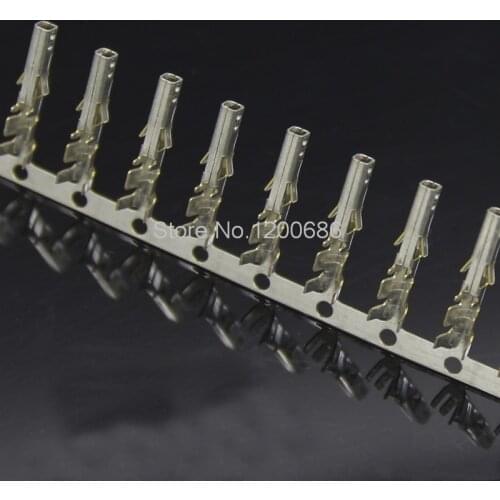 5557 connector female terminal plug spring 4.2mm pitch connector cold pressing terminal ATX pressure wire terminal tin