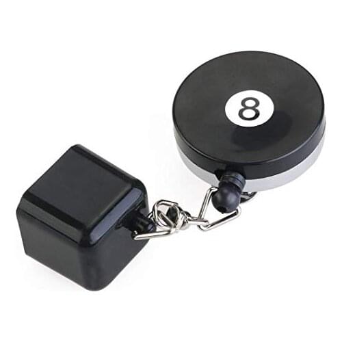 Black NO8 chalk holder billiard/pool chalk holder freeshipping