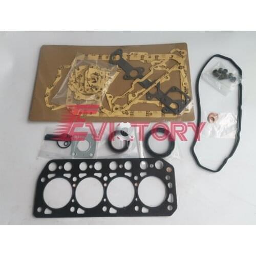 For MITSUBISHI K4M overhaul gasket kit main conrod bearing + piston ring