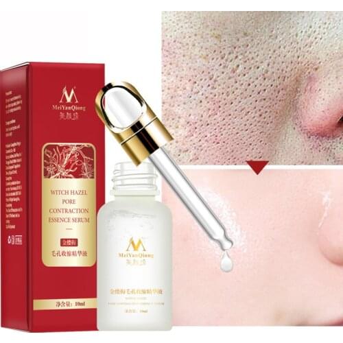 Witch Hazel Pore Contraction Essence Serum Face Moisturizing Moisturizing Anti-Aging Oil Control Shrink Pores Skin Care