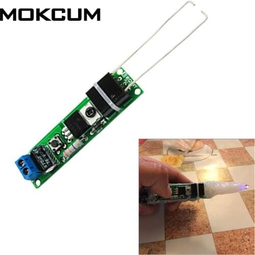 HV-1 High Voltage Generator Arc Ignition DIY Kit Arc Cigarette Igniter Kit DIY High Voltage Module DC 3-5V Lighter Arc Generator