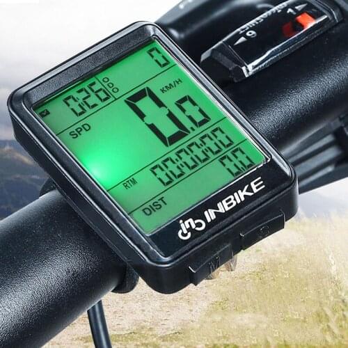INBIKE Waterproof Digital Wireless Cycling Bike Bicycles Computer Oeter Speeeter