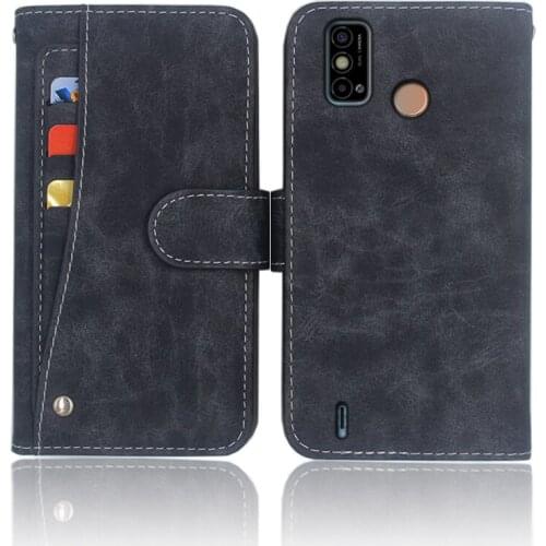 Hot! Tecno Spark Go 2021 Case Luxury Wallet Flip Leather Phone Bag Cover Case For Tecno Spark Go 2021 With Front Slide Card Slot