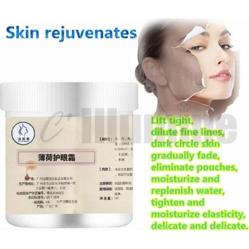 Mint Eye Cream Cooling Remove Black Circles Alleviate Fatigue Radiation Resistance 1000g