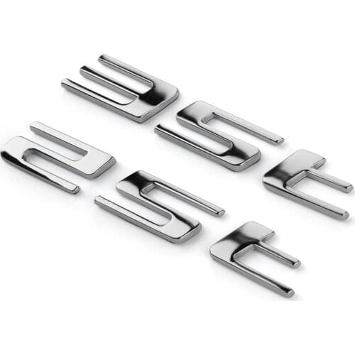 Car Displacement Stickers for Jaguar F-PACE XJ XF XE XFL 20t 25t 30t 35t metal 3D Car rear trunk Emblem tail badge Sticker