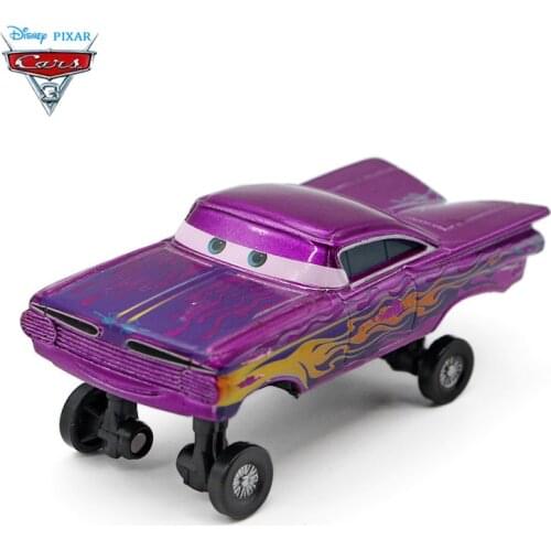 Pixar Cars 3 Movie Purple Ramone Genuine Metal Diecast Toy Car 1:55 Loose Model Alloy Car Disney Cartoon Toys for Children Gift