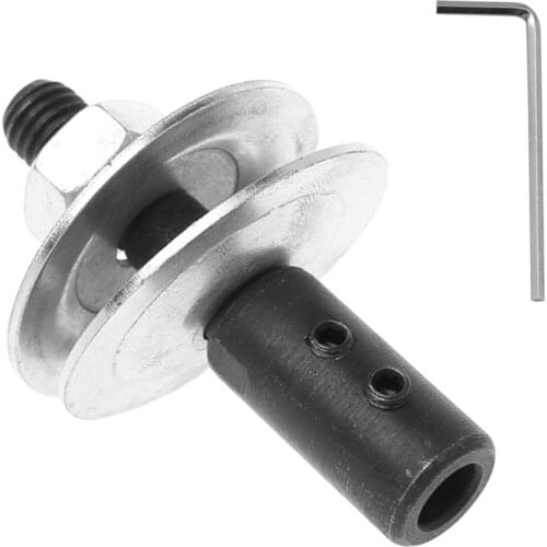 8x12x62mm Spindle Adapter M10 For Grinding Polishing 8mm Shaft Motor Bench Grinder July Wholesale DropShip Power Tool