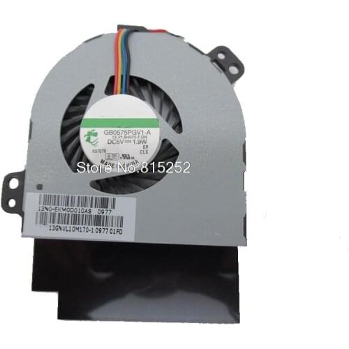 Laptop CPU FAN For ASUS UX50 UX50V GB0575PGV1-A-K9707B 13.V1.B4070.F.GN 13GNVL10M170-1 13N0-EKM0D010AS DC 5V 1.9W