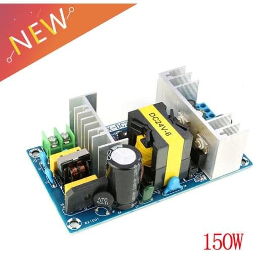 AC 100-240V to DC 24V 6-9A Power Supply Module Board Switch 150W AC-DC Switch Power Supply Board