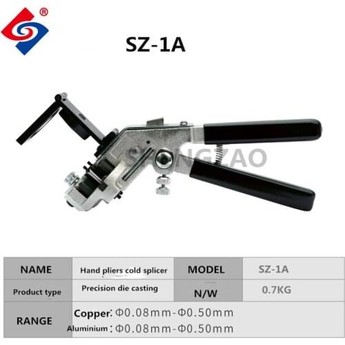 Pressure welding machine for copper aluminium joining non-ferrous metals without heat welder fillers or fluxes No power required