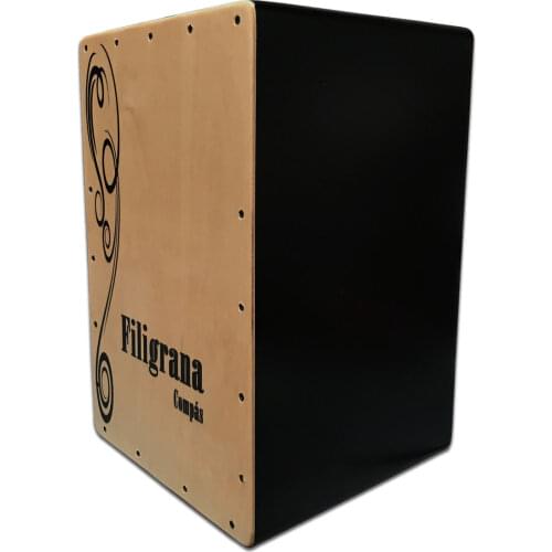 Cajon Flamenco filigree compass. Box flamenco. Rumbero drawer. Percussion drawer. Cajon flamenco initiation